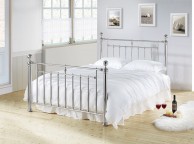 Time Living Alexander 5ft Kingsize Chrome Metal Bed Frame Thumbnail