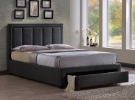 Time Living Atlanta 4ft6 Double Grey Fabric Bed Frame Thumbnail