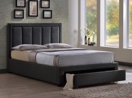 Time Living Atlanta 5ft Kingsize Grey Fabric Bed Frame Thumbnail