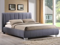 Time Living Braunston 5ft Kingsize Grey Fabric Bed Frame Thumbnail