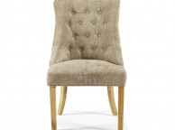 Serene Hampton Mink Fabric Dining Chairs (Pair) Thumbnail