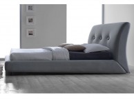 Time Living Sache 5ft Kingsize Grey Fabric Bed Frame Thumbnail