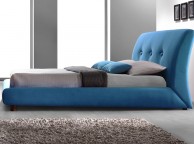 Time Living Sache 5ft Kingsize Teal Fabric Bed Frame Thumbnail