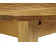 Serene Sutton Extending Oak Dining Table Thumbnail