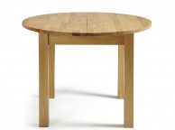 Serene Sutton Extending Oak Dining Table Thumbnail