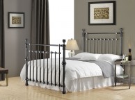 Time Living Edward 5ft Kingsize Black Nickel Metal Bed Frame Thumbnail