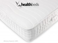 Healthbeds Memory Superior 2000 6ft Super Kingsize Bed Thumbnail