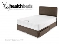 Healthbeds Memory Superior 2000 4ft6 Double Bed Thumbnail