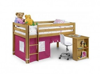 Julian Bowen Kimbo Pink Cabin Bed Frame By Julian Bowen