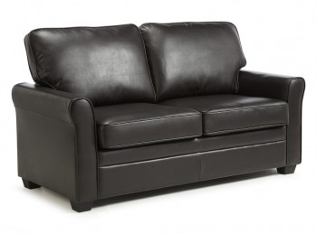 Serene Turin Cream Faux Leather Sofa Bed By Furnishings Serene Naples Brown Faux Leather Sofa Bed