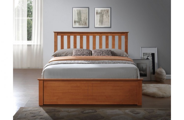 Birlea Phoenix 4ft Small Double Oak Ottoman Lift Wooden Bed Frame By Birlea Phoenix 4ft Small Double Oak Ottoman Lift Wooden Bed Frame Show More Information