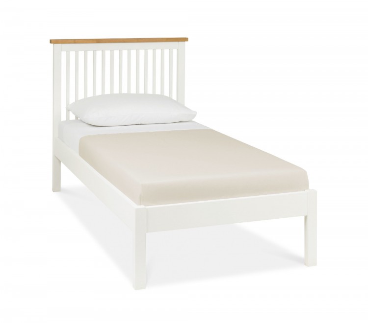 Bentley Designs Atlanta 2 Tone 3ft Single Low Foot End Bed Frame by