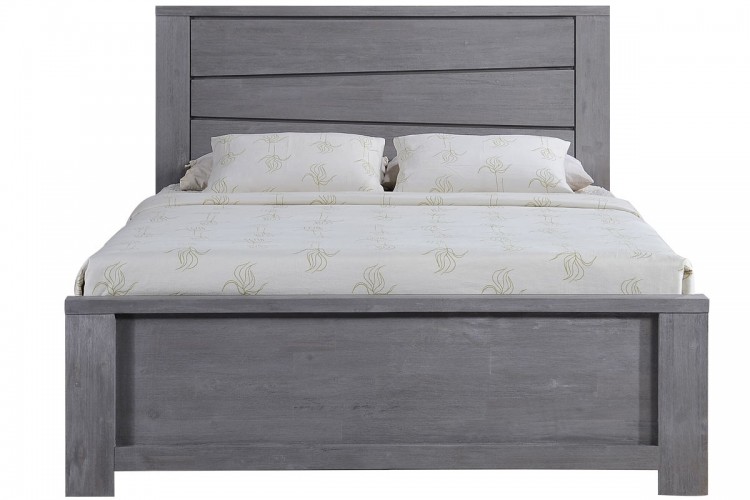 Sleep Design Gawsworth 5ft Kingsize Grey Wooden Bed Frame By Uk Sleep Design Gawsworth 5ft Kingsize, Grey Wood King Bed Frame