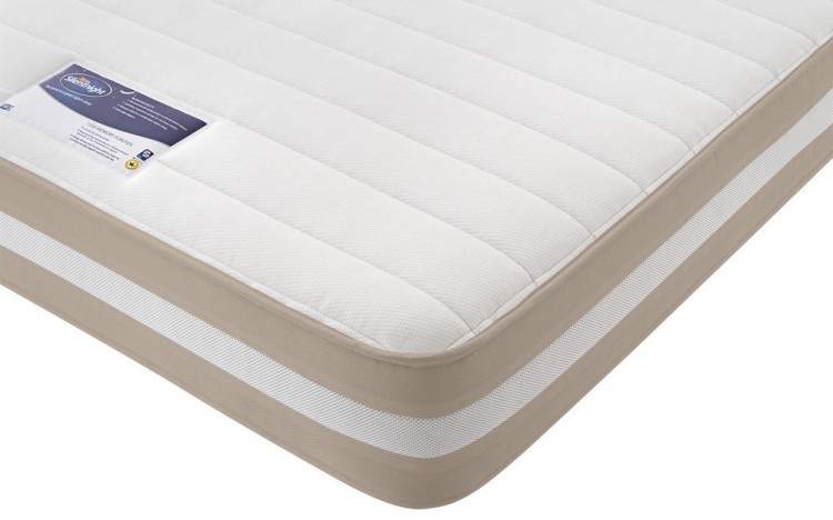 silentnight memory foam mattress topper double 7cm