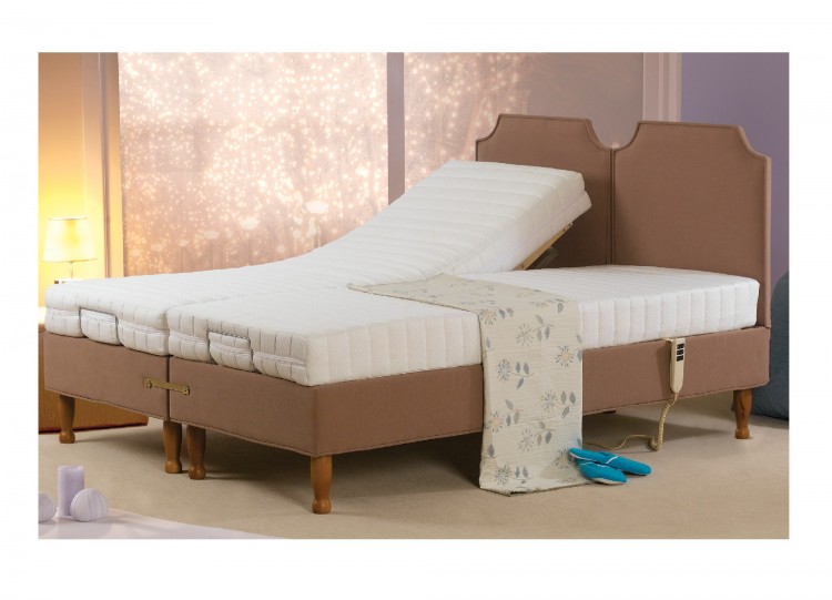 Sweet Dreams Fontwell 3ft Single Adjustable Bed On Deluxe Legs by Sweet