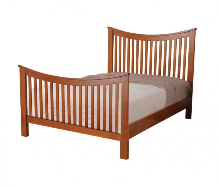 Sweet Dreams Vaughan 6ft Super Kingsize Wooden Bed Frame In Wild Cherry
