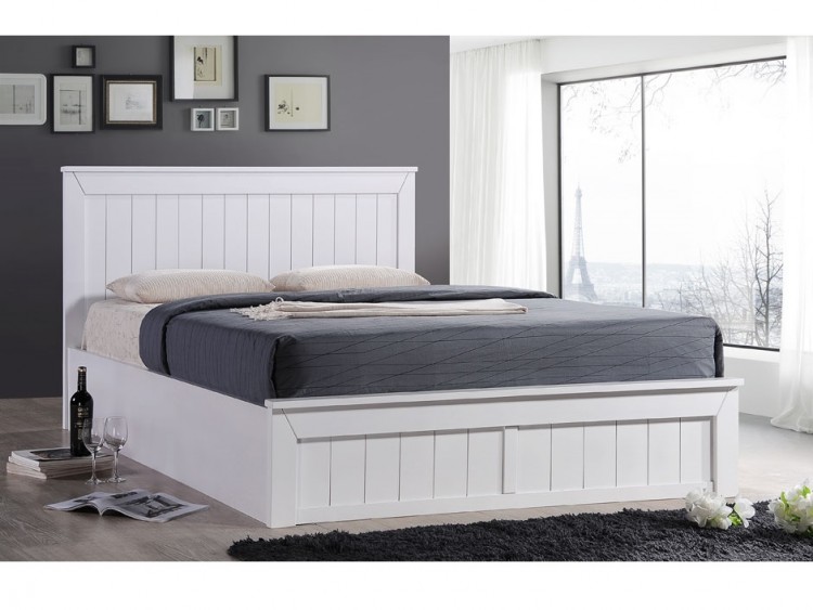 Sweet Dreams Chandler 4ft Small Double White Wooden Ottoman Bed Frame by Sweet Dreams Sweet Dreams Chandler 4ft Small Double White Wooden Ottoman Bed Frame by Sweet Dreams