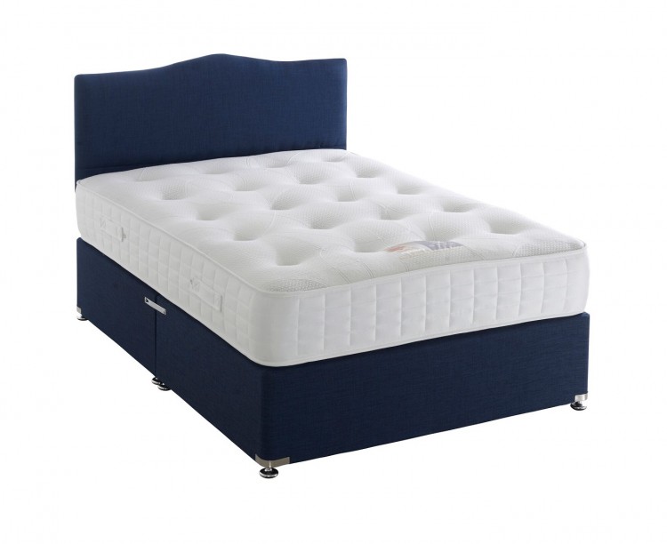 Dura Bed Pocket Plus Memory 4ft Small Double Divan Bed 1000 Pocket