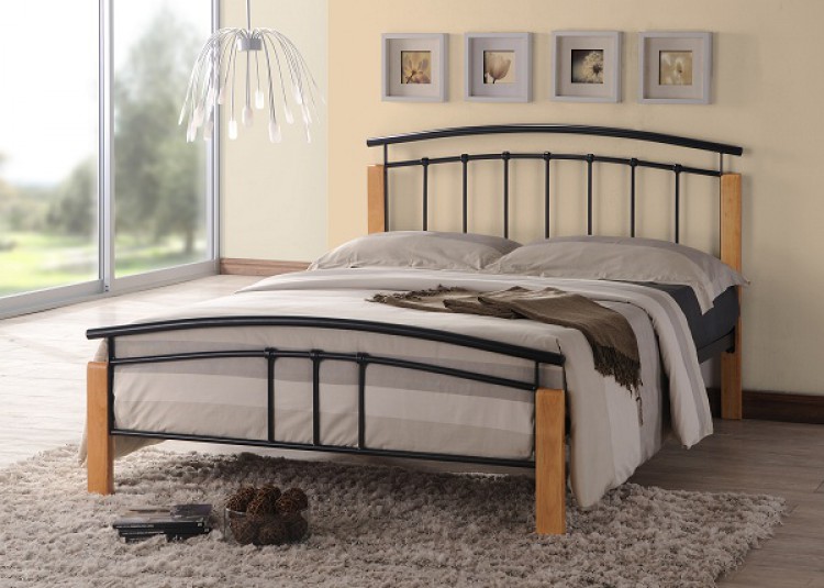 Modern Platform Bed Frame Furniture Low Black Metal Bed Single Double King Size Sfhs Org Shop with afterpay on eligible items. black metal bed single double king size