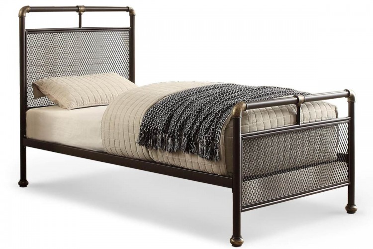 Sleep Design Cambridge 3ft Single Metal Bed Frame by Sleep Design