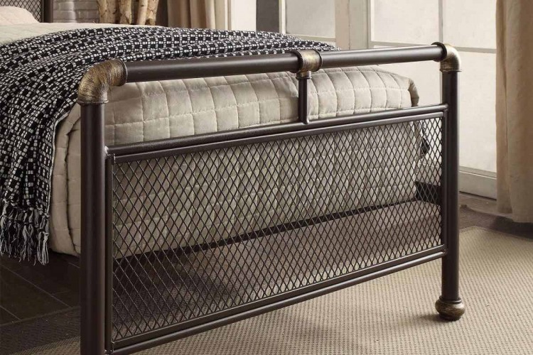 Sleep Design Cambridge 3ft Single Metal Bed Frame by Sleep Design