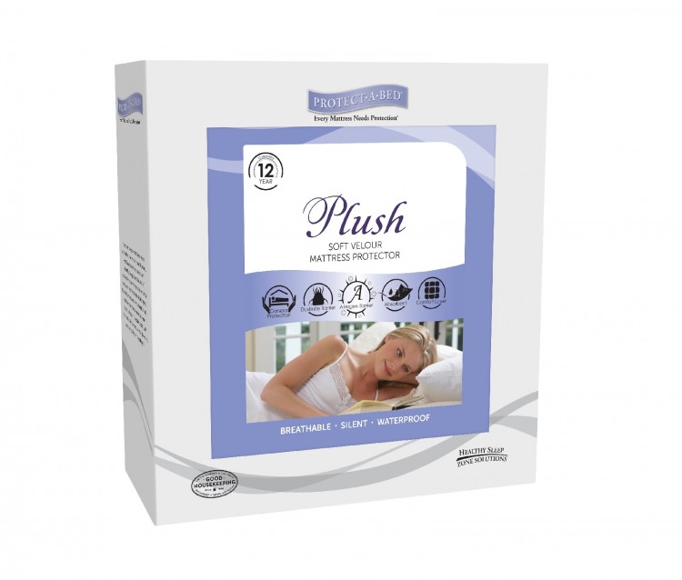 Protect A Bed Plush 3ft Single Mattress Protector by Protect A Bed