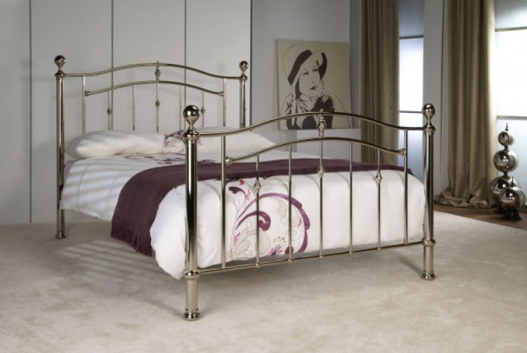 Limelight Callisto 5ft Kingsize Chrome Metal Bed Frame by ...
