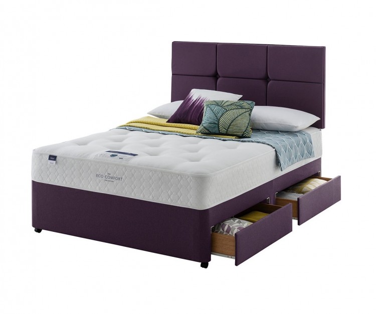 Silentnight Eco Comfort Allure 3ft Single Miracoil Divan Bed by