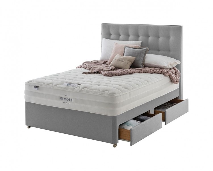 Silentnight Spirit 4ft Small Double 2000 Mirapocket And Memory Foam