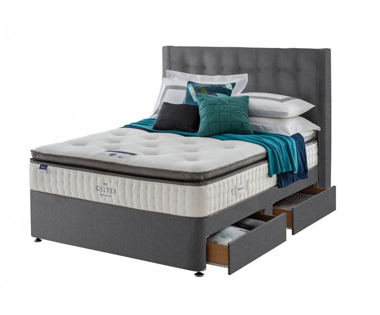 Silentnight Vitality 5ft Kingsize Miracoil And Geltex Divan Bed by