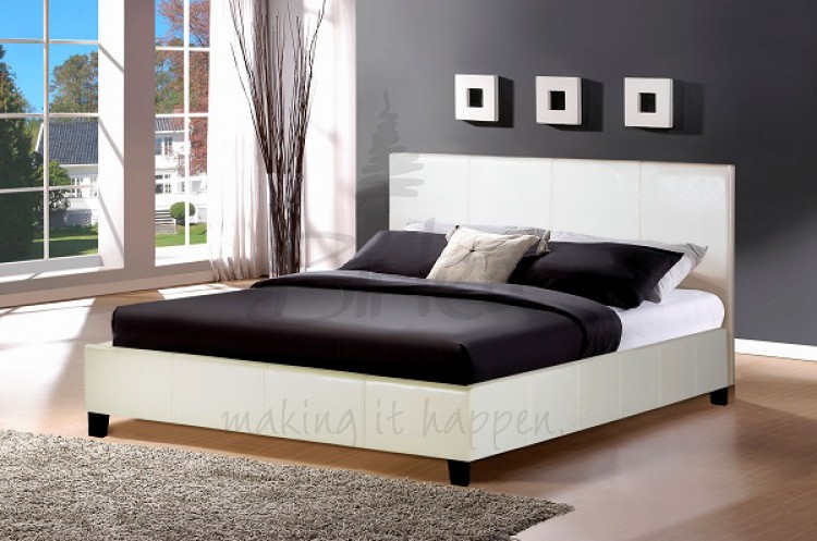 Leather Bed Frame Small Double Leather Bed Frame Small Double