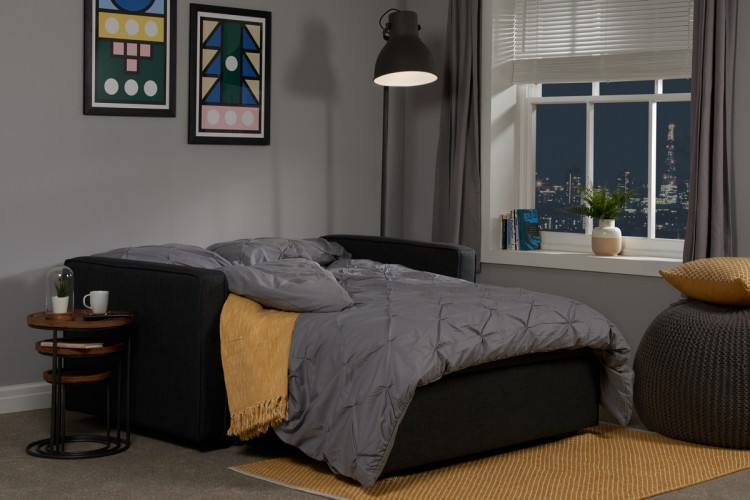 Birlea Otto Grey Fabric Sofa Bed by Birlea