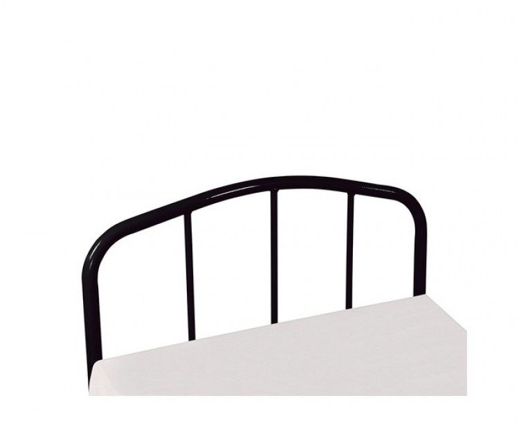 LPD Milton 3ft Single Black Metal Bed Frame by LPD Furniture