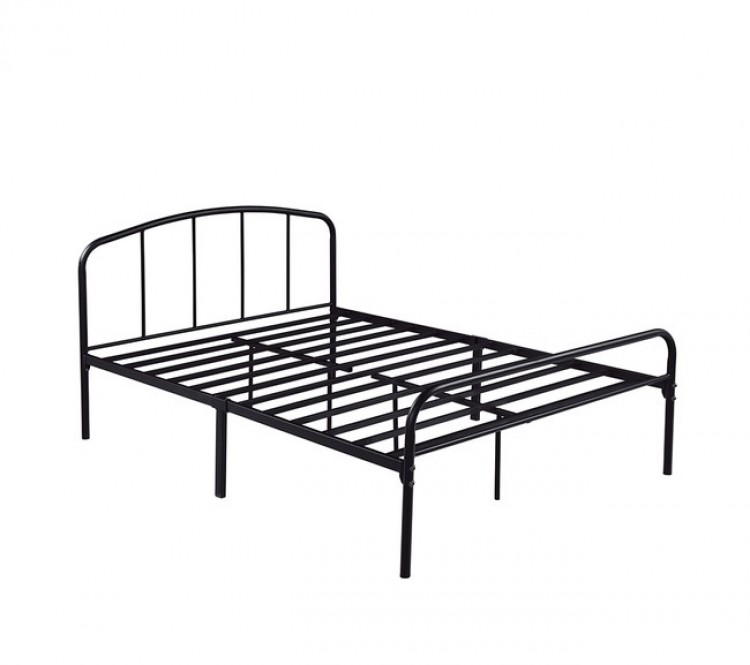 LPD Milton 4ft Small Double Black Metal Bed Frame by LPD Furniture