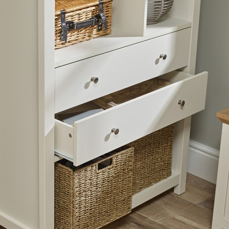 LPD Cotswold Cream Bookcase by LPD Furniture