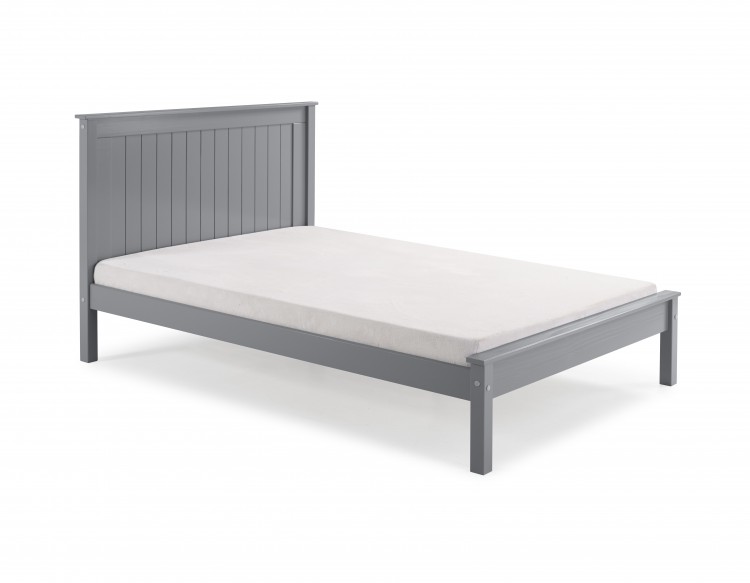 Limelight Taurus 3ft Single Grey Wooden Bed Frame With Low Foot End by