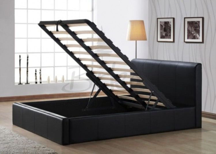 Birlea Ottoman 4ft Small Double Brown Faux Leather Bed Frame By Birlea Birlea Ottoman 4ft Small Double Brown Faux Leather Bed Frame - Birlea Ottoman 4ft Small Double Brown Faux Leather Bed Frame By Birlea