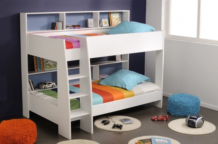 Parisot Tam 2 White Childrens Bunk Bed By White Childrens Bunk Bed Frame Show More Information