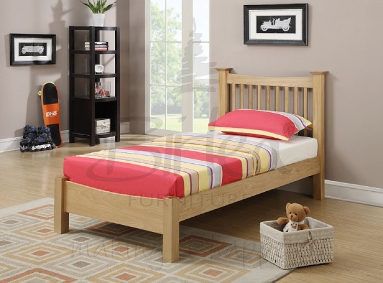 Birlea Kimberley 3ft Single Solid Oak Bed Frame by Birlea