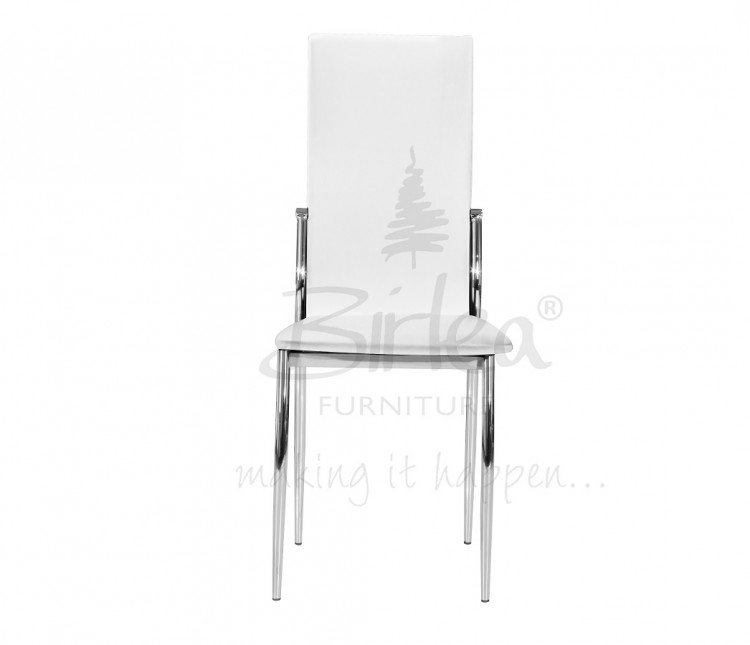 White acrylic dining chairs deals