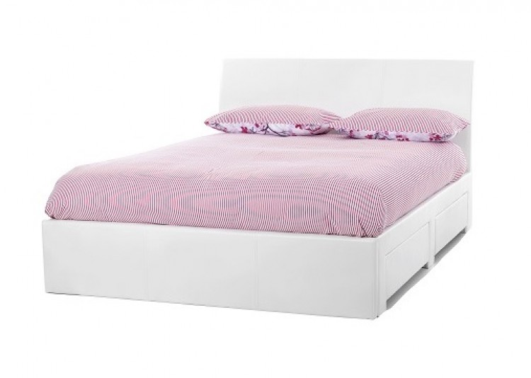 Faux Leather Sleigh Bed With Drawers Reviews Faux Leather Sleigh Bed With Drawers Reviews
