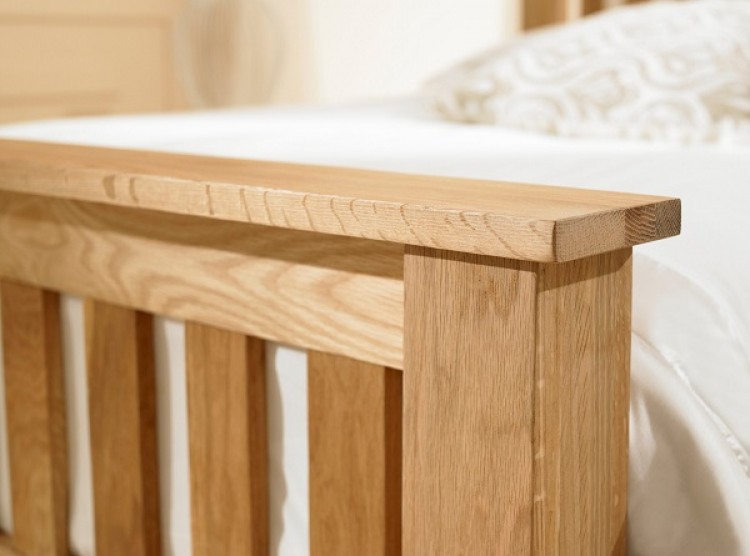 Emporia Richmond 6ft Super Kingsize Solid Oak Bed Frame By Beds Emporia Richmond 6ft Super Kingsize Solid Oak Bed Frame