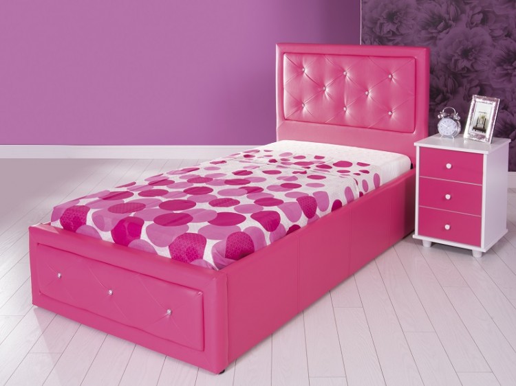 pink beds gfw 3ft single pink faux leather ottoman lift bed frame by gfw pink beds gfw 3ft single pink faux leather ottoman lift bed frame by gfw