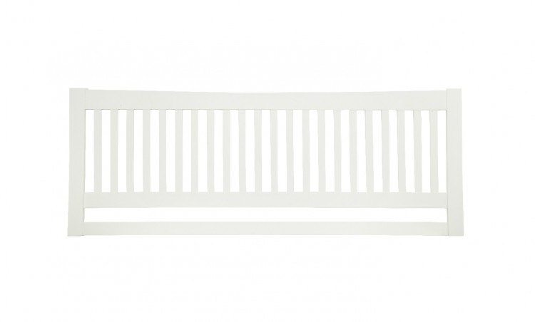 Serene Mya 3ft Single White Wooden Headboard by Serene Furnishings