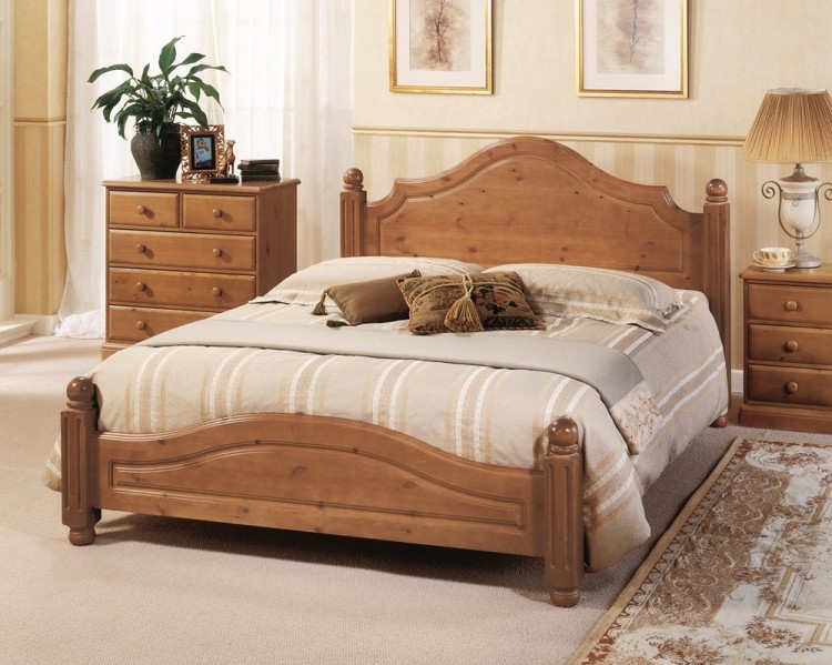 Airsprung Ina 6ft Super Kingsize Low Footend Cinnamon Wooden Airsprung Ina 6ft Super Kingsize Low Footend Cinnamon Wooden Bed Frame By Beds